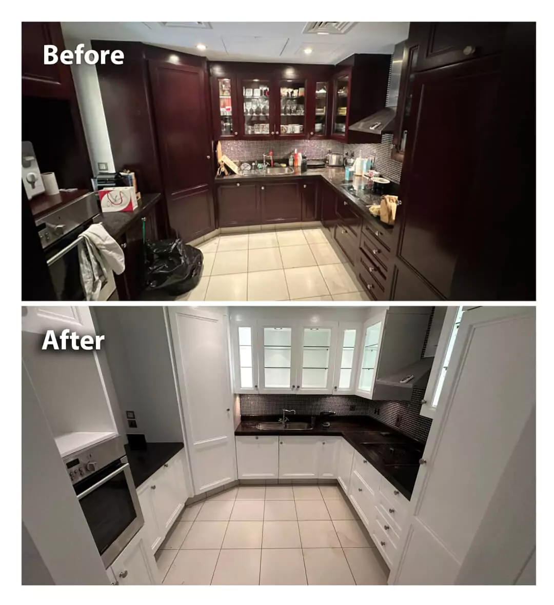 you Now see before kitchen paint and our professional team work in it and Now see beautiful paint