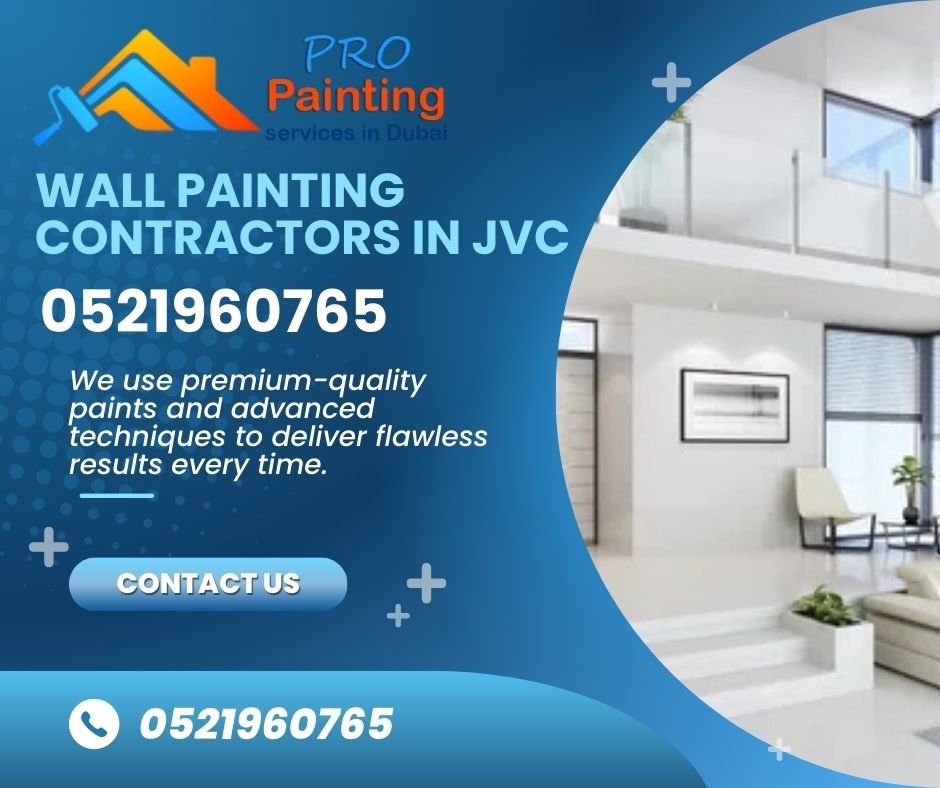 Wall painting contractors in JVC-Call now 0521960765
