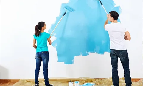 Wall painting contractors in JVC-Call now 0521960765